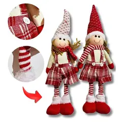 GENERICO - Muñeca Patilarga Navideña