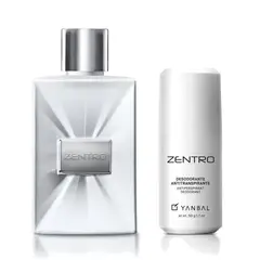 YANBAL - Zentro Perfume de Hombre con Desodorante Rollon