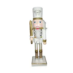 GENERICO - CASCANUECES SOLDADO DECORATIVO NAVIDEÑO 25 CM