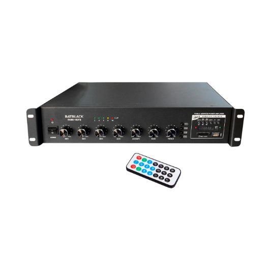 Amplificador de Audio 300W Bluetooth USB y Radio PAM8-15UFB