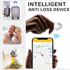 GENERICO - Localizador Inteligente Mini Alarma Bluetooth + Cover Genieka