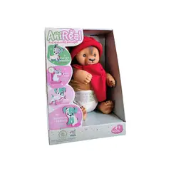 MUÑECAS REBORN - Mascota AniReal Oso Pardo con Peso Real