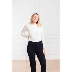 MELANGELS - Pantalón Renata Recto Mujer