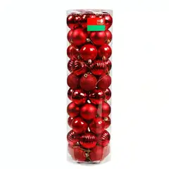 GENERICO - SET BOLAS ROJAS - 50 UNIDADES