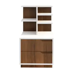 BARAKA HOME - Velador Mardu - Blanco y Catania