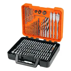 TRUPER - Set Brocas y Puntas 100 pz Estuche Plástico JBPUN-100