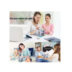 GENERICO - Alcancía caja fuerte electrónica de monedas y billetes