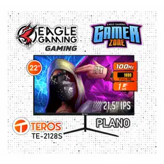 TEROS - Monitor 22" TE-2128S 21.45 Pulg IPS 1920x1080 FullHD HDMI VGA