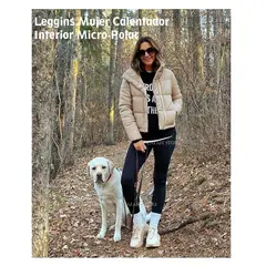 OEM - Leggins Mujer Pretina Alta Calentador Interior Micropolar