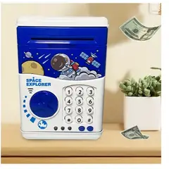 GENERICO - Alcancía caja fuerte electrónica de monedas kawaii