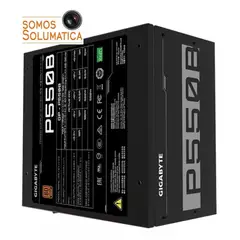 GIGABYTE - Fuente De Poder 550W - Atx 80 Plus, Certificada