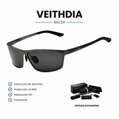 VEITHDIA - Lentes de Sol Racer - Polarizados - UV400