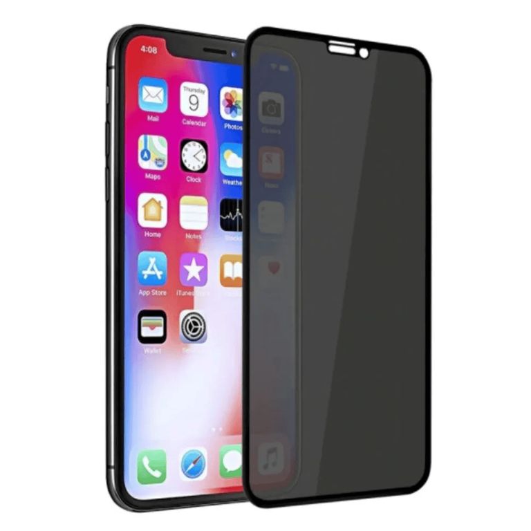Mica para iPhone 15 Pro Vidrio Templado Anti-Espía Antishock