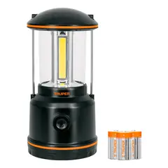 TRUPER - Linterna LED tipo farol para campamento a Pilas 10760