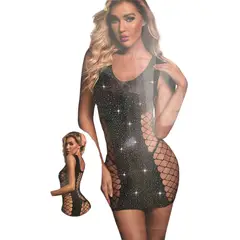 GENERICO - Sexy Vestido Tipo Malla