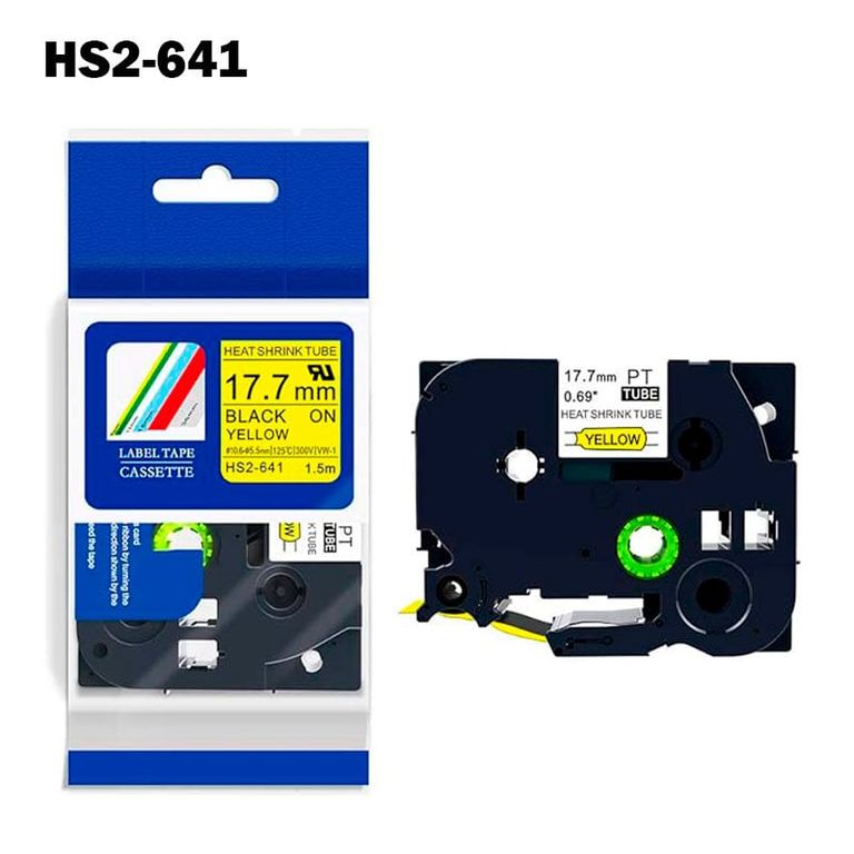 HS2-641 Cinta Termocontraible Genérica Brother HSE-641