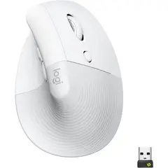 LOGITECH - MOUSE LIFT VERTICAL INALÁMBRICOBT BLANCO