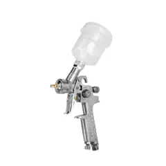 TRUPER - Pistola de aire para Pintar fino acabado vaso plastico 120ml