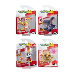 POKEMON - Set Jazwares Garchomp Alakazam Infernape Cinderace