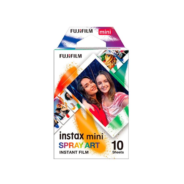 Pack de Pelicula Instax Mini Spray Art x10