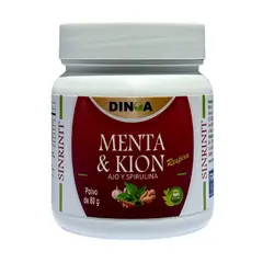 DINOA - Menta & kion Pote de 80gr Dinoa- salud respiratoria