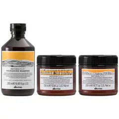 DAVINES - Shampoo Nutritivo 250ml+ Acondicionador+ Mascarilla Nourishing