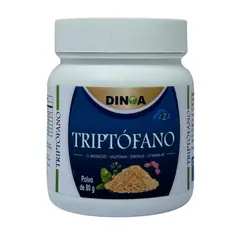 DINOA - Triptófano Pote de 80gr - Bienestar -sueño - equilibrio emocional