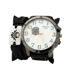 GENERICO - Combo Reloj mas Pulseras elegante.