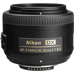 Nikon - AF-S DX NIKKOR 35mm f18G Lente