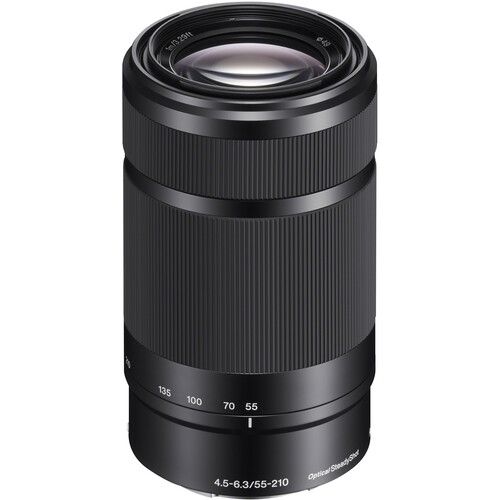 E 55-210 mm f45-63 OSS negro Lente