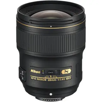NIKON - AF-S NIKKOR 28 mm f14E ED Lente