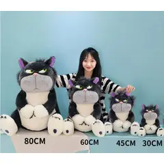 GENERICO - Peluche Gato Lucifer 60cm - Gato Enfadado