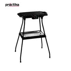 PRACTIKA - Parrilla eléctrica 2000w negro ETNA II