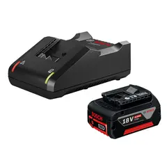 BOSCH - Batería 18V 4.0 Ah + Cargador GAL 18V-40