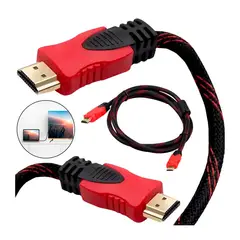 GENERICO - CABLE HDMI 150CM PROYECTA AUDIO VIDEO FULL HD 4K BLUE RAY TV