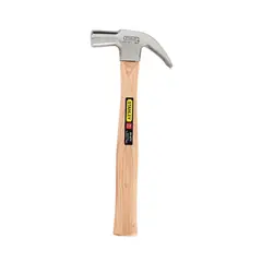 STANLEY - Martillo de Uña Curva Mango de Madera 20z 567 gr (64)51-274