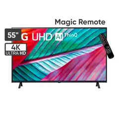LG - Televisor 55 UHD 4K Smart TV THINQ AI 55UR8750PSA