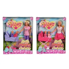 STEFFI LOVE - Juguete Muñeca Paseo de Gemelos Surtido