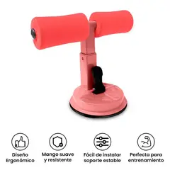 GENERICO - Soporte de Succión Para abdominales Rojo