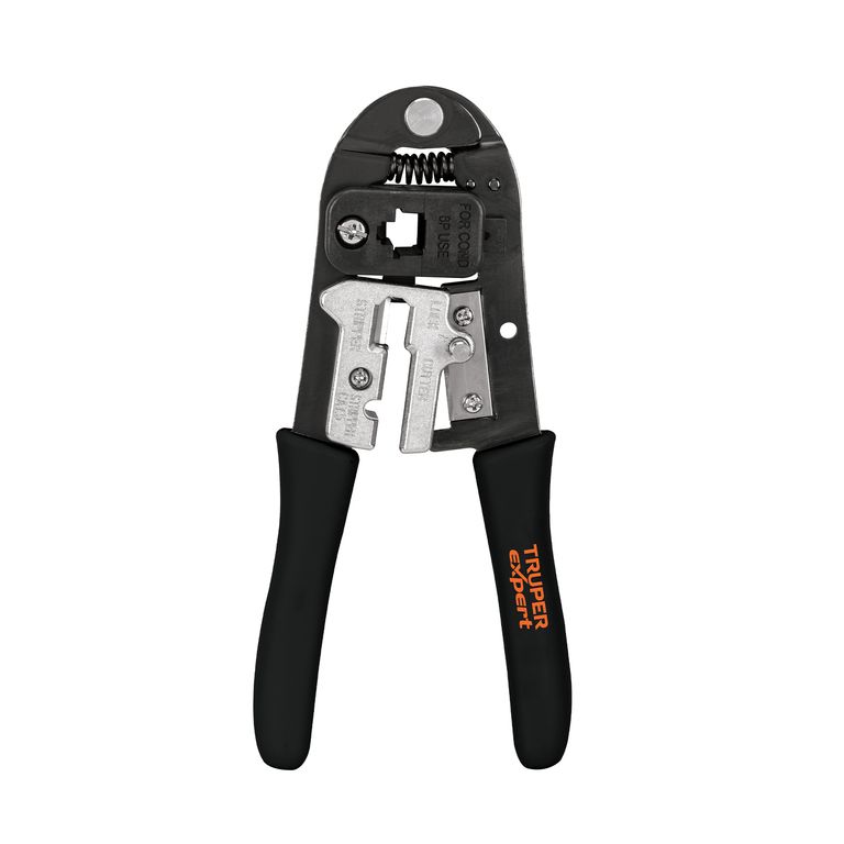 Pinza 8" ponchadora para cables RJ-45, 8 contactos