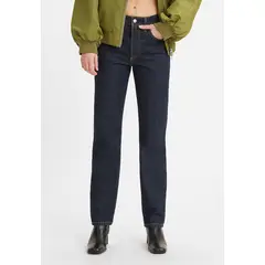 LEVIS - Jeans Mujer 501 Original Fit Azul Oscuro