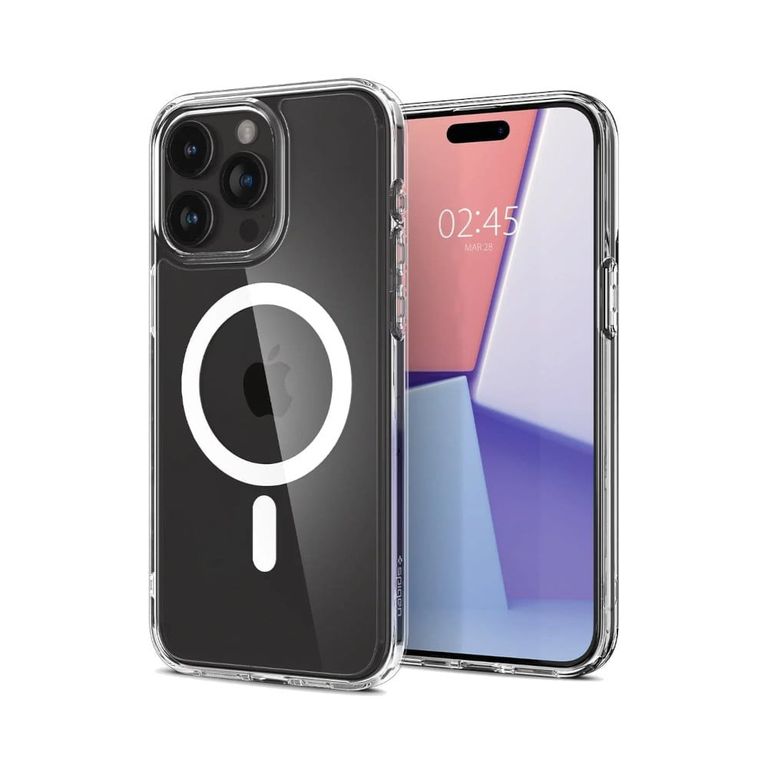 Case Compatible con iPhone 15 Pro Neo Hybrid Crystal Magsaf