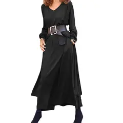 TIOZONEY - Traje de 3 piezas con falda larga para mujer