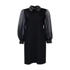 TIOZONEY - Vestidos de mujer con cuentas de encaje