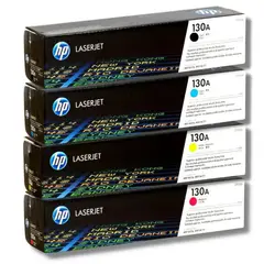 HP - Kit Toner 130A Cyan Magenta Amarillo Negro - Pack