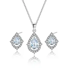 TIOZONEY - Collar bañado en Plata 925 para mujer