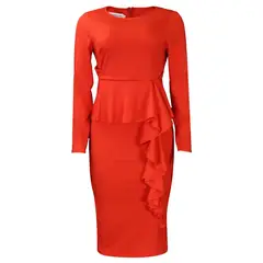 TIOZONEY - Vestidos lápiz para mujer de tallas grandes