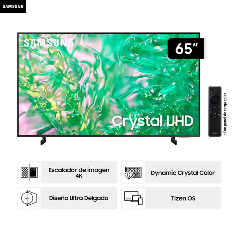 TELEVISOR SMART TV UHD 65 CRYSTAL 4K UN65DU8000