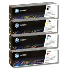 HP - Kit Toner 128A Cyan Magenta Amarillo Negro - Pack