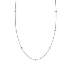 TIOZONEY - Collar bañado en Plata 925 para mujer